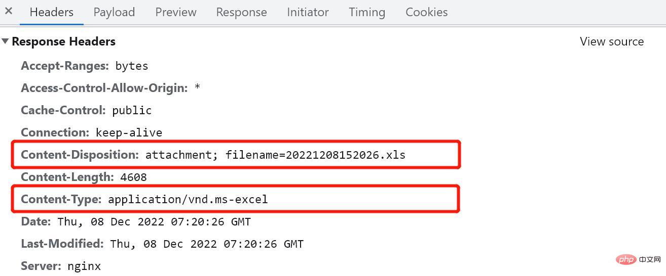 How to quickly export excel return values ​​in Laravel8!