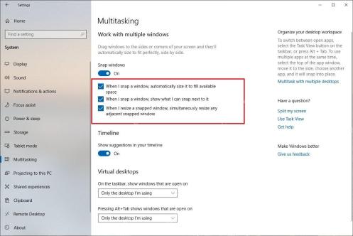 win10怎么开启分屏_win10窗口分屏操作步骤 - php中文网