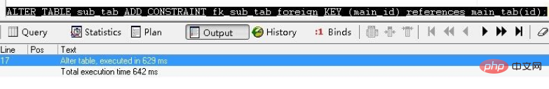 How to modify foreign keys in oracle