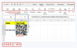 WPS表格二维码生成和插入检查动图