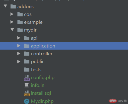 Basic process of fastadmin plug-in development based on TP framework