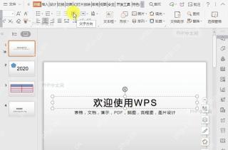 如何调整PPT中的文字方向?设置效果
