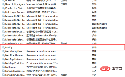 How to restart the MySQl service under window?