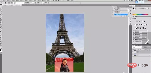 Comment fusionner deux photos dans PS