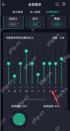 QQ音乐均衡器自定义调节