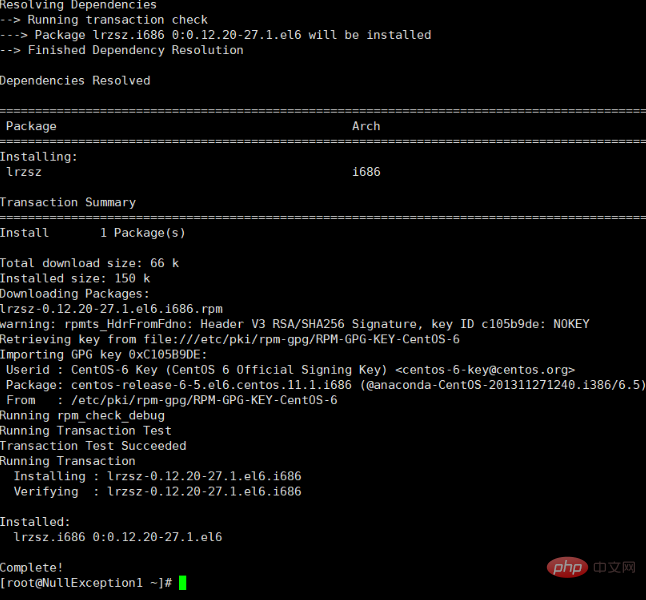 Commande de téléchargement de fichier Linux