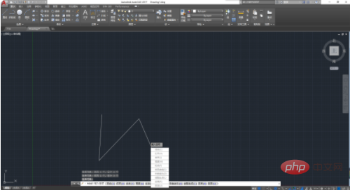 What is the shortcut key command for merging polylines in CAD?