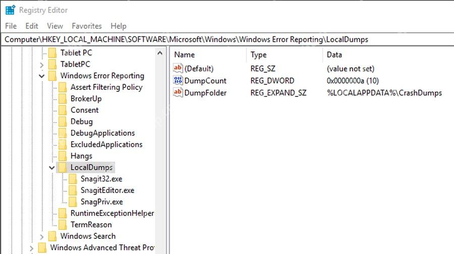 Win11怎么为应用崩溃生成完整转储_LocalDumps配置方法 - php中文网