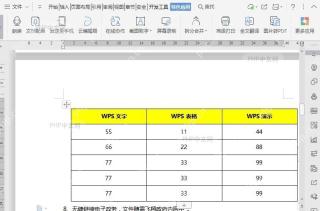 如何快速选择文档表格/单元格/行/列？入口位置