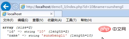 Detailed introduction to the two ways of transmitting data in PHP