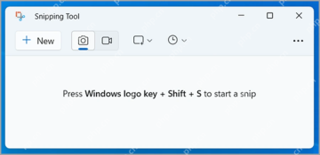 Win11 截图工具主窗口