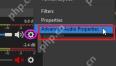 OBS Studio 音频混音器齿轮菜单高亮 Advanced Audio Properties 入口