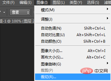 How to adjust the canvas size in PS to fit the picture