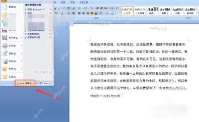 Word如何设置文档拼写检查语言？