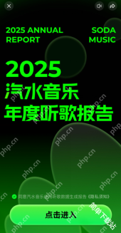打开年度听歌报告入口