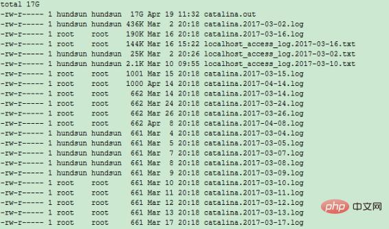 Wie bereinige ich die Linux-Festplatte, wenn sie voll ist?