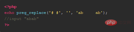 PHPで文字列内のスペースを削除する方法は何ですか