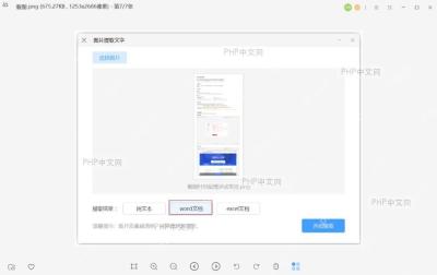 Word右键菜单显示复制图片文字选项