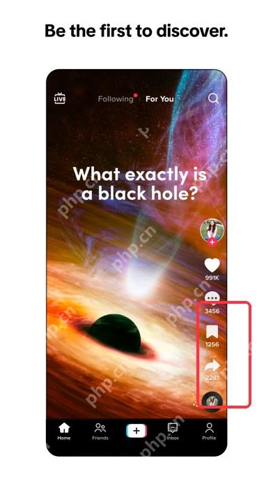 TikTok APP 官方信息确认界面