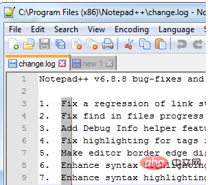 So wählen Sie eine Datenspalte in Notepad++ aus