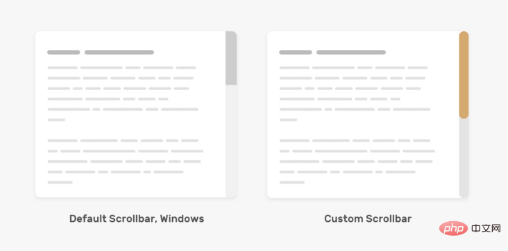 Teach you step by step how to use CSS to customize beautiful scroll bar styles!