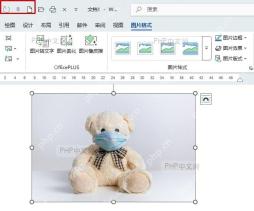Word 图片压缩后回到文档并准备保存