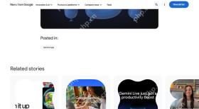 Gemini AI月活超过10亿的官方更新页面截图,证明版本或功能变化