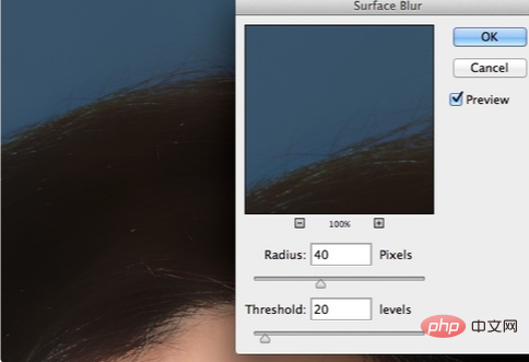 How to repair hair in ps