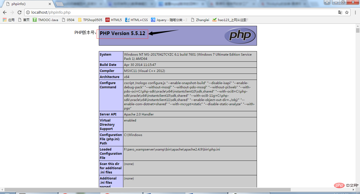 How to check php version?