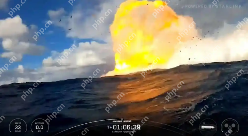 Spacex星舰第十次试飞成功发射 - php中文网