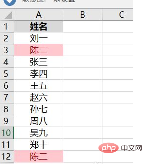 重複データを表示する方法