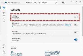 Win10怎么关闭Microsoft Store应用自动更新