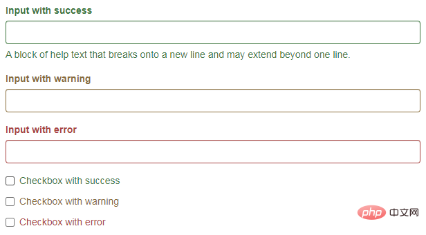 Ausführliche Erklärung der Formulare in Bootstrap