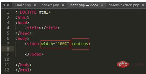 How to use html video method