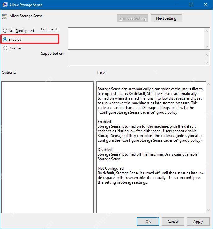 win10存储感知被管理员禁用怎么办_win10自动清理功能权限检查 - php中文网
