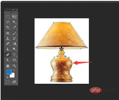 How to save after cutting out photos in PS