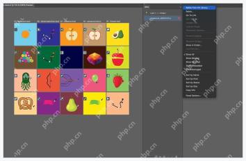 Illustrator Links 面板中检查链接图片状态