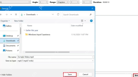 HandBrake 打开 Windows Save As 对话框选择保存文件夹