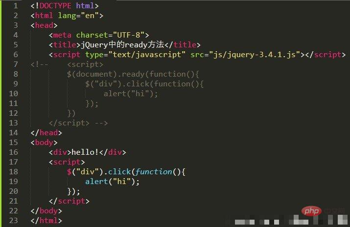 Quel est le rôle de ready dans jquery ?