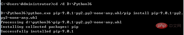 Python3.6にpipをインストールする方法