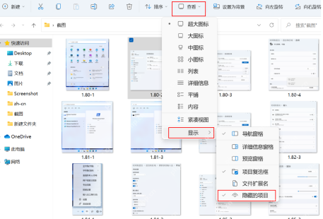 win11怎么查看隐藏文件夹_win11隐藏文件夹显示与查找指南 - php中文网