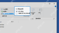 Windows 10 文件资源管理器查看选项卡勾选文件扩展名