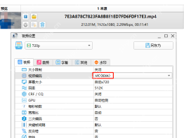 MP4 输出配置中的 AVC 编码和屏幕大小