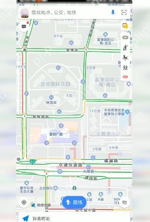 高德地图支持室内地图的建筑和楼层入口