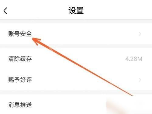大麦设置页账号安全入口