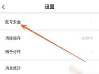 大麦设置页账号安全入口
