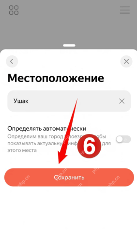 底部Сохранить保存按钮