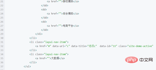 layuiadminの頭にタブを作成する方法