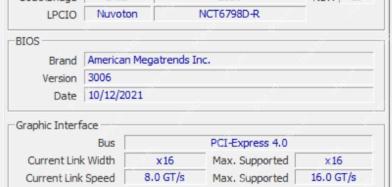 CPU-Z Mainboard 页面 BIOS 区域显示 Brand Version Date 信息