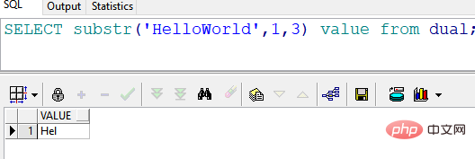 Oracleでのsubstrの使用法は何ですか